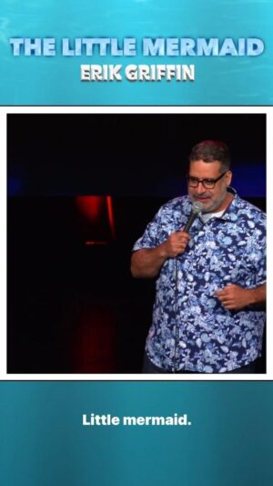 Erik Griffin Instagram - Finally saw #TheLittleMermaid #spoileralert  #disney #Comedy #standup #BringBackJokes