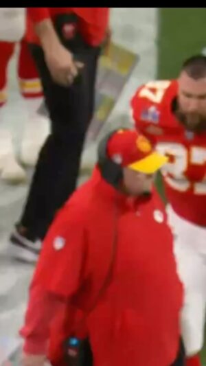 Erik Griffin Instagram - Found the audio of what Kelse said. Apparently coach just made a joke about his girl. #superbowl #traviskelce #taylorswift #andyreid