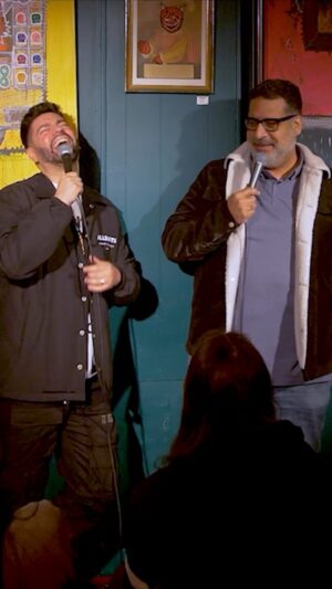 Erik Griffin Instagram - 2 mics w/ @erikgriffin #standup #comedy #jokes #standupcomedy #explore #reels