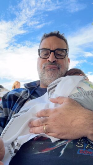 Erik Griffin Instagram - Just a dad out on the town! #dadlife #newdad #fatherhood