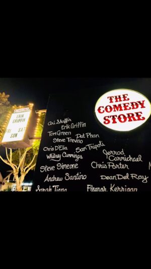 Erik Griffin Instagram - This might be my favorite place to perform! @comedystorelj @thecomedystore #sandiego #lajolla #Comedy #standup