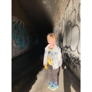 Erik Stocklin Instagram - Urban explorer photo shoot with my best friend and best 3yr old photographer I know