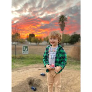 Erik Stocklin Instagram - Sunset at the “Big Dirt”