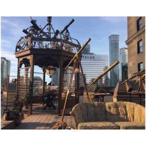 Erika Kaar Instagram - #tbt the first time I went up on Zorya’s rooftop. It was magic ✨🌙 #zoryapolunochnaya #americangodsseason1 #americangodsstarz