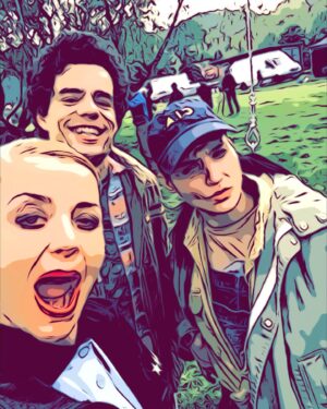 Erika Stárková Instagram - Děkuji Živote… byla to jízda!!! 

  Film @frantamimozemstan brzy ve Vašich kinech …