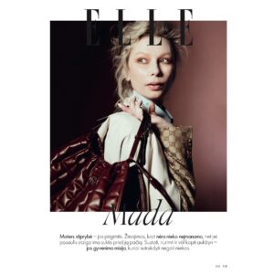 Erika Stasiuleviciute Instagram - Spring is out. And so is new fashion story in Elle Lithuania. 

Special thank you to creative team for coming together to make this happen. 

photo : @monikased 
style : @ulakotryna 
clothes and accessories: @du_broliai 
hair : @robert_rogalskij 
mua: @rositadi

#Elle #ErikaStas #Gucci