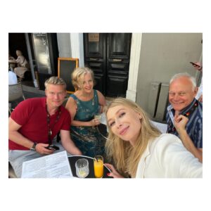 Erika Stasiuleviciute Instagram - It all started with a dream. Next thing I know I’m in Cannes with my films doing all that grown up stuff, with glamorous stuff in between, and yet my favorite moments were little escapes with my favorite people sharing meals and melting in great conversation. 
Thank you Cannes Film Festival 2022 for opportunity and thank you to my friends, for making it so special and ridiculously delicious. Until next one,
Exo