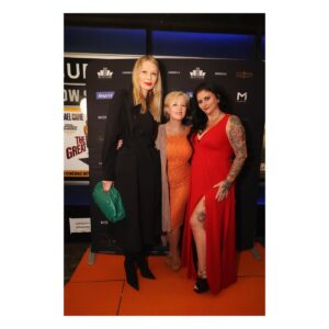 Erika Stasiuleviciute Instagram - Red carpet duties in London. 
  Congratulations to my dear friend, amazing actor and very talented director @seancroninactorofficial with the premiere @raindancefilmfestival of this beautiful movie he directed @ourkid.film .
In the world driven by greed, it is very important to remind ourselves of the fundamental values of our humanity. Simplicity is genius, and so is this film. I recommend everyone to see it - it will bring you home.  Now available on https://itunes.apple.com/gb/movie/our-kid/id1713527706 . Soon available on Amazon and Sky xo
