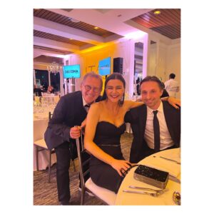 Erika Stasiuleviciute Instagram - Celebrating @iaccw_la at Italian  Excellence  Gala & Awards 2022 with my best friend and her family! So thrilled for Andrea to receive an award for sustainability for Landi USA. 
There is a saying that Italians do it better - and they really do! Italian fashion, italian food, their culture and way of living are so fabulous, and they contribute a lot to the quality of our living! Viva Italia! 

📷 @perrygallagher