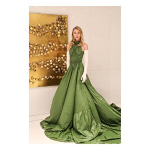 Erika Stasiuleviciute Instagram - Got to MC in Cannes for the first time at Award Ceremony and was terribly nervous, until I put on @statkevicius_official dress. Then I loved every second of it. And had mini shoot with @marieavecamour just before the ceremony. 🍀
Best of luck to all nominees this year 🍀
 #Cannes2022 #cannes