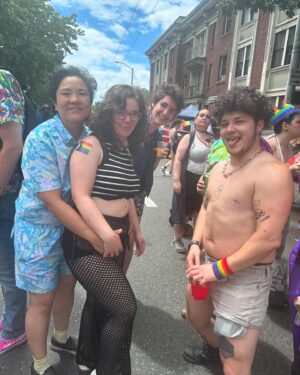 Erin Lee Carr Instagram - happy pride #daddy4daddy