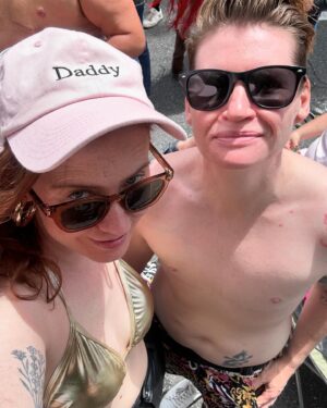 Erin Lee Carr Instagram - happy pride #daddy4daddy