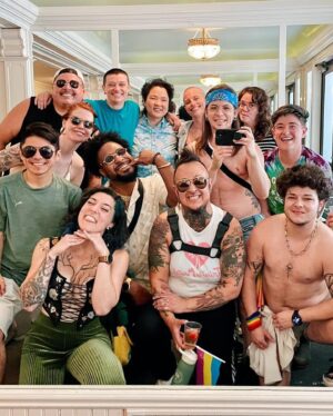 Erin Lee Carr Instagram - happy pride #daddy4daddy