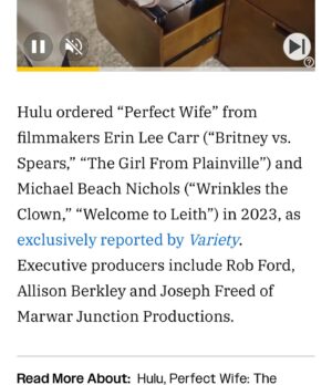 Erin Lee Carr Instagram - uh a little bit of professional news!!! @michaelbeachnichols @hulu