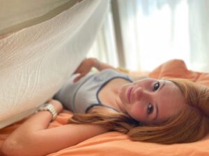 Erinn Hayes Instagram - This incredible human is 15 today. I’m obsessed with her and how she’s growing, her humor and brains and kindness and obvi her hair. She’s a good hang and I’m so lucky she still lets me hold her hand sometimes.  Already sad she’s leaving in 3 years. Happy Birthday Mags, you’re the tops.