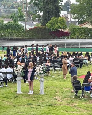 Erinn Hayes Instagram - Culminated! See ya 8th grade.  So proud of this kid and all the hard work she put in this year. Love watching her grow.