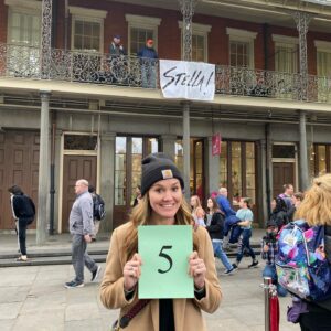 Erinn Hayes Instagram - Did I win the Stella yelling contest yesterday in New Orleans? No. But should I have based on this pic they used to describe the event on the New Orleans Advocate  website? Duh. Stellllaaaaaaaaaaaa!!! #leftnothinginthegreenroom