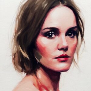 Erinn Hayes Instagram - Sure I went down the rabbit hole last night with these #lensaai pics. And now what do I do with them? Can I use them as headshots or do I just look at them to make myself feel bad when I actually look in the mirror and have wrinkles and skin texture and no super natural glow about me?  Ooooor maybe I print them all up as wallpaper for the guest bedroom. Yep. Doing that.