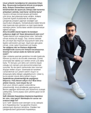 Erkan Bektaş Instagram - Çok uzun zaman önce kendisini tanıdığımız, oyunculukta iyi bir noktaya gelmiş, yıllardır durmayan bir isim ile beraberiz; Erkan Bektaş. Kendinden hep emin tavrıyla karşıdan görenleri birkaç kez baktıracak aura’ya sahip. Yer aldığı projeleri bir okul olarak görüyor. Bu sayede de öğrenmeye, ilerlemeye çok açık. Şimdilerdeki projesi ise dijital bir iş. Onun heyecanıyla buluştuk Erkan Bey ile. Ne de iyi oldu.

@erkanbekts #erkanbektaş 

Röportaj: @tugceorcunus 
Basın Danışmanı: @ebruesenturgud 
Fotoğraf: @onur_dogu
Fotoğraf Asistanları: @yavuzoztoprak @acun71
Styling: @siblgunes
Styling Asistanı: @atakandondur
Saç & Makyaj @demertemm

#bemanmagazine
