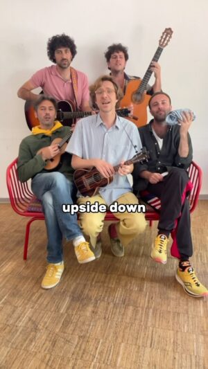 Erlend Øye Instagram - Upside Down is our latest single, part of the upcoming album “La Comitiva”. 
(The clips have been recorded during soundcheck times at the venue of our ongoing European tour) 😅