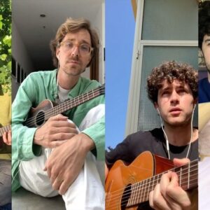 Erlend Øye Instagram - A little presentation of La Comitiva: we started in 2018, when Marco, Stefano and Luigi joined my Chilean and Argentinian tour. The tour got longer and longer, while our repertoire together grew and grew. We visited Colombia and ended in Mexico. Back in our hometown of Siracusa, Sicily, Italy, we continued playing and writing songs together. 
Here you can see clips from our music videos and some photos from the 3 years we’ve been a group. This 30th of December we will be all together again for a show at Crania, Baja California Sur, adding another exciting location to our list of places. @lacomitiva.band @maccucciu @craniareclaim @stefanoortisi @luigi_orofino