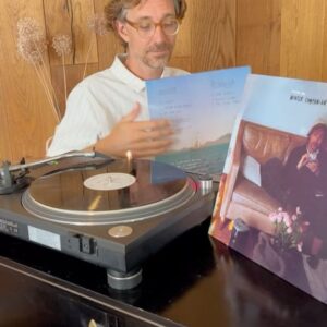 Erlend Øye Instagram - Winter Companion on vinyl! I went to listen to it at Marcin’s apartment and it sounded so much better than streaming it on a boombox. It can be bought through @say_yes.eu webshop, or at @malamore_ortigia_ recordshop in Siracusa. @bubbles_records @marcinoz coverart by @clara.cebrian