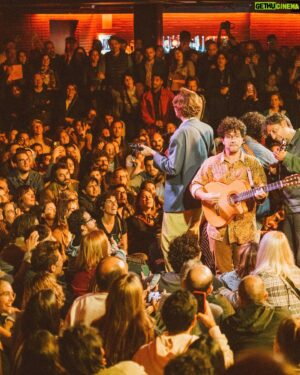 Erlend Øye Instagram - La Comitiva Spring Tour 2024, part 1. 
Milano, Torino, Padova, Bologna, Roma, Paris, Barcelona, Madrid, Lisboa. Moments on stage and  moments off-stage. 
In love with Europe and all of its urban and human  variety. What a treat to see it all in such a short period of time. How things change from place to place. 
We develop a lot how we play together, both within La Comitiva core members, and with Romain, Maaike and Kobi, the Win Winds. Stefano now brings a stomp-box that he operates with his foot, creating a sound similar to a bass drum. Romain plays pandeiro on some songs now and other percussions. 
We sold out the La Comitiva Album vinyl, but we are repressing and we should have it for Part 2 next week. Istanbul, Hamburg, London, Utrecht. Also me and Stefano will play and sign records at HHV record shop in Berlin on the 5th May. 
Thanks to everyone that came to these shows! Thanks for listening, dancing and taking active part in the shows. In a time where so many live-acts perform with backing tracks, i am proud we are going in the other direction, sometimes performing even without amplification.