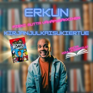 Ernest Lawson Instagram - ARVONTA OPETTAJILLE JA OPPILAIDEN VANHEMMILLE✨

Saanko esitellä: 
Erkun (pieni mutta vähäpysäkkinen) KIRJANJULKAISUKIERTUE!

Mun ensimmäinen lastenkirja ”Höpersankarit - Opejahti” julkaistaan torstaina 26.10. 

Sen sijaan että järkkäisin julkkarit jossa pönötetään ja syödään kaviaaria (😴), päätin mielummin viedä kirjan sinne mihin se kuuluukin, eli KOU-LUI-HIN 🏫🥳

Siksipä ARVON viisi (5) kappaletta Erkun kouluvierailuja!😎 Tulen voittajakouluille pitämään ~1h puheenvuoron lukemisen tärkeydestä, kirjailijan työstä ja vastailemaan oppilaiden kysymyksiin.

Osallistuminen: kommentoi alle koulun nimi ja paikkakunta. Onnen osuessa kohdallesi minä otan yhteyttä koulun johtoon ja sovin yksityiskohdat ja aikataulut. Kouluvierailu on kouluille luonnollisesti täysin maksuton, ja se toteutetaan koululle sopivin ehdoin. Instagram ei ole mukana arvonnassa.

Ei muutaku onnea matkaan!🦸🏽‍♂️
#höpersankarit #opejahti #esikoiskirja #arvonta #kouluvierailu