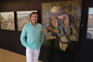 Erol Evgin Instagram - 13 Ağustos’da Bodrum Göltürkbükü Habil Caddesi 11/ 43 Touch Sanat’da açtığım, 25 yağlıboya tablonun yer aldığı resim sergimi 5 Eylül’e kadar gezebilirsiniz.