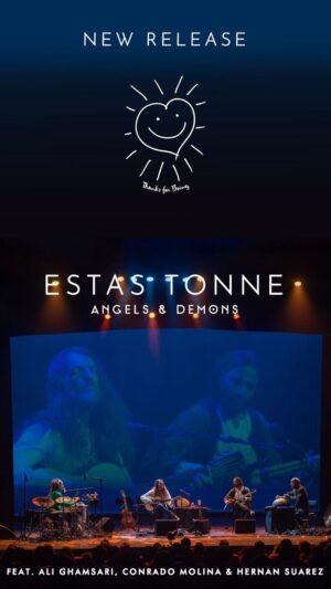 Estas Tonne Instagram - Today, on all platforms ❤️🎶🕊️
Links are in bio 🌱

“Angels and Demons” is a musical story about opposing forces symbolising the inner battles that every human experiences throughout life, ultimately discovering balance ❤️

This version was captured during Estas Tonne “Rhythms of Change” 2023 Tour at the Nieuwe Luxor Theater in Rotterdam, Netherlands, featuring Ali Ghamsari (Iranian tar), Conrado Molina (drums, percussions), and Hernan Suarez Onanya (calabash, kanjira). It was the first time all four musicians shared the stage, and no prior rehearsals took place.

@alighamsari ❤️ @conradoxmolina ❤️ @onanya.music ❤️
Sound recorded: @bognar.zsolti ❤️
Sound reimagined: @soundprostudios ❤️
Video captured & edited: @geri_dagys ❤️
#angelsanddemons #balance #estastonne #alighamsari #conradomolina #onanyamusic #geridagys #soundprostudios #livemusic #bognarzsolti
#luxortheatre #oneheartsound #improvisation