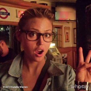 Estella Warren Instagram - Playing darts with the gang!