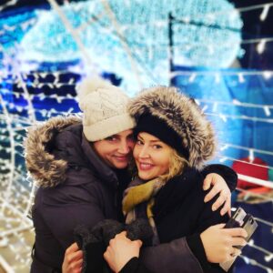 Estella Warren Instagram - Celebrating with my Sister ! Merry Christmas !