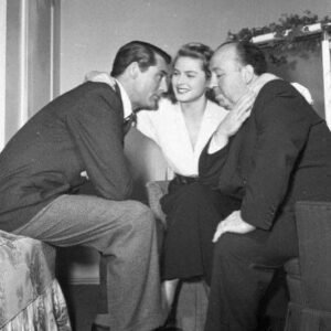 Esther Garrel Instagram - Cary Grant Ingrid Bergman Alfred Hitchcock