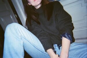 Esther Garrel Instagram - The day I made my nephew take my picture 📸 💙