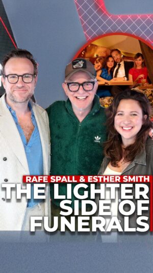 Esther Smith Instagram - Apple TV  comedy Trying with on and off-screen couple Rafe Spall and Esther Smith is back… and opens with a bittersweet funeral scene ♥️

Watch the full interview from the Chris Evans Breakfast Show with webuyanycar on the Virgin Radio UK YouTube channel 📺

@esthervonsmith @chrisevanstfi @appletv #rafespall #esthersmith #trying #chrisevansbreakfastshow #virginradiouk