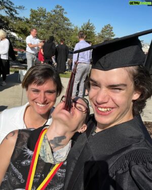 Ethan Fineshriber Instagram - Diploma day! Thanks to all the people in my life that helped me get here. But special thanks to my parents for being my biggest support. #altahigh #altahawks #ethanfineshriber