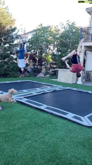 Ethan Fineshriber Instagram - Flipping ninjas with @ashton_myler #flashkick #ashtonmyler #ethanfineshriber #ninjakidztv #ninjakids #ninjakudstv #ninjakidz #ninjakid #flippingninja #backflip #backflipchallenge #backtuck