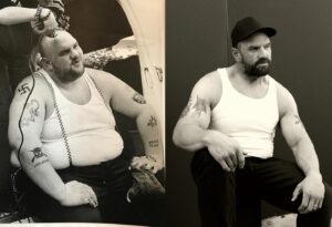 Ethan Suplee Instagram - I have an idea and move forward, but some way down the path that idea fades and I am in no-man’s land without a compass, a canteen of water, without a flashlight, no maps or guidance of any sort.
The only plausible success is pushing forward.
Whatever the new day brings, whatever attitudes and emotions, whatever my current perspective offers, the only real success can be pushing forward despite it all. For if I do not, I’ll find eventually that as I look back at my life, it’s littered with unfinished paths. That the ideas of greatness I once had are discarded when resistance is met, I will be ashamed and sink back into apathy.
Let the knowledge that I set myself upon this path be my motivation and guiding light. I will find myself in this exact predicament many times throughout life and know that the difference between who I really am and that former apathetic mass, is that I am not swayed by mere emotions and base desires. I am a juggernaut of triumph. I know unique hardship and have the fortitude to beat back the most severe obstacle I’ll ever encounter, myself.

•

Win today

•

The first image is a still from a movie I was in called American History X, those are fake movie tattoos…