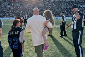 Étienne Boulay Instagram - Girls night out aux @mtlalouettes samedi dernier 🏈