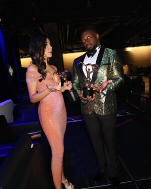 Ettore Ewen Instagram - Bless you, @cathykelley. One heck of a co-host! #Slammys