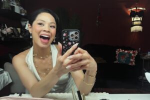 Eva Noblezada Instagram - All smiles because @bwaygatsby is OPEN and i love so many people so much!! 😭🎊🥂❤️💐 grateful is an understatement ❤️ thank you thank you thank you everybody. Cheers, to our entire team of wizards and extremely kind and talented people. It was a magical night for the books. And BOYYY is it gonna be a sexy season of Broadway 🙌🏽🤍 thank you to everyone whose come to the show and ro all who have bought tickets! Your support of theatre means everything! 🤍
{styled @meemmap makeup @chelseagehr hair @sky.kxm}
Red Carpet @michaelandrewsbespoke @nadrijewelry @stuartweitzman @retrofete 
After Party @frederickanderson_designer @agentprovocateur @nadrijewelry @dauphinesofny @ninashoes ❤️
