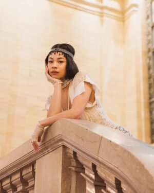 Eva Noblezada Instagram - #EvaNoblezada stars as Daisy Buchanan in the new Broadway production of #TheGreatGatsby. She spoke with @samuel.p.maude about learning to set boundaries, the fifth anniversary of #Hadestown, and what excites her about taking on a classic character like Daisy. “It’s all about context for me, it’s all about information. I don’t want to see it as playing a character, because then I feel like I become rigid, and I feel like my idea around the human that I’m playing becomes way too structured in a way where I can’t add any heart or flesh to it,” she says. Read more from the #Showstopper at the link in bio.