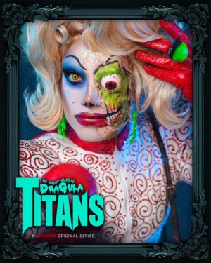 Evah Destruction Instagram - 🛸 ACK ACK ACK ack ACK ACK!! 🛸 

My floorshow look from the latest episode of “The Boulet Brothers’ Dragula: Titans” - the Horror Icons challenge! Now streaming on Shudder (and AMC ) #dragulatitans

Outfit, gun, and cape by @emmasisdesigns 🖤
Embellishment/details by me 🖤
Hair by @wigsbytips 🖤