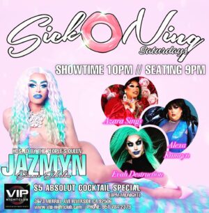 Evah Destruction Instagram - (Swipe left 🖤) LA I am hopping over there for the rest of the week! Here’s where you can find me! 

Thursday (tonight)- @revolverweho for BRAT!

Friday- @precinctdtla for Fat Slut

Saturday- @vipnightclub (Riverside, CA) for SickOning Saturdays

Sunday- @precinctdtla for Over Easy brunch! 

Hope to see you while I’m around babes xo