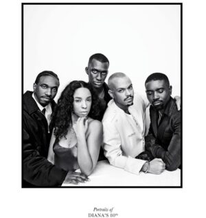 Evan Ross Instagram - Thank you @thecollectiveyou for taking this photo of these amazing humans who made magic creating my mothers beautiful dress / coat that dripped the floor. Love is an under statement