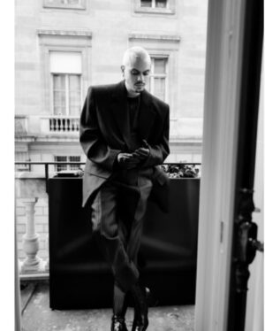 Evan Ross Instagram - @ysl 🖤🖤