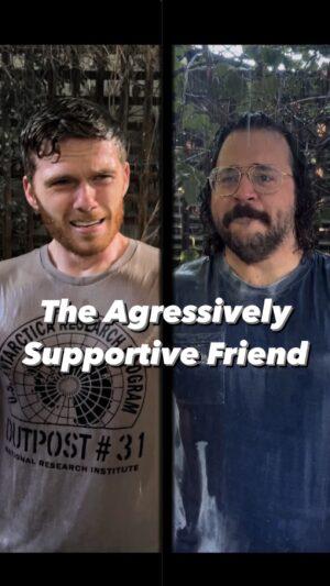 Evan Williams Instagram - The Aggressively Supportive Friend
.
.
.
#comedy #friends #funny #actor #rain
