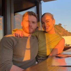 Evan Williams Instagram - Happy Valentine’s Day to the woman who didn’t let the first date end, flew home with me two weeks later to see me perform, has shown up so hard I questioned what the catch was and later realized I’m just a lucky man that simply has to keep bettering himself to continue to deserve it. You’ve shown me your family, a billion laughs, Europe, unconditional love, honesty and cooked my mother’s favorite meal for me on Mother’s Day. There’s been seemingly impossible things I walked through and your big green eyes were smiling at the end of it with your arms open for a hug that cures everything. My friends are maniacs that shouldn’t be taken into public and you’ve made them your friends. You’ve also become my best friend and my dog’s mom and my roommate and I wake up every day like a character in a movie that’s lost his memory and needs my co-star to explain what happened and how this is my life. I love you.