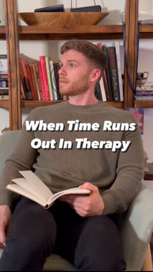 Evan Williams Instagram - When time runs out in therapy #therapy #comedy #sketch