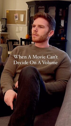 Evan Williams Instagram - When The Movie Can’t Decide On A Volume #movies #film #cinema #comedy #funny
